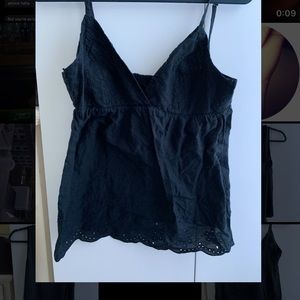 Black tank top from Lucky Brand
